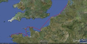 2. ETAP 2 - 680 Nm Amsterdam - Camaret Sur Mer